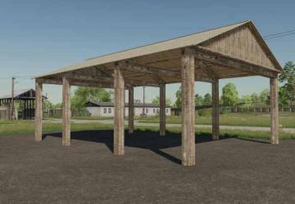 Деревянный навесверсия 1.0.0.0 для Farming Simulator 2022 (v1.13.x)