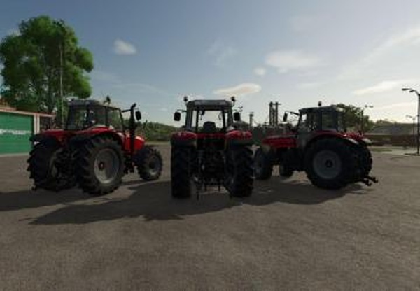 Massey Ferguson 6400-7400 Packверсия 1.0.0.0 для Farming Simulator 2025