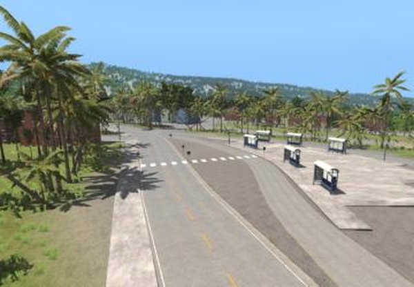 The Isle of Longfordверсия 1.1 для BeamNG.drive (v0.12)