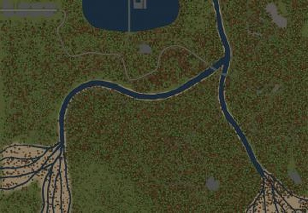 Карта «Речушки»версия 1.0 для Spintires: MudRunner (v19.11.18)