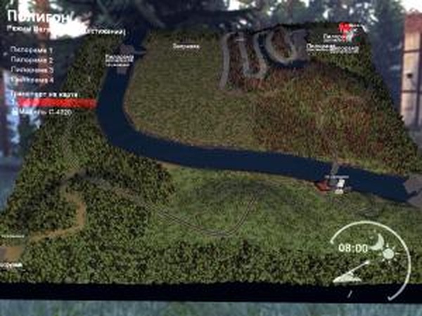 Карта «KD 2»версия 1.0 для SpinTires (v03.03.16)