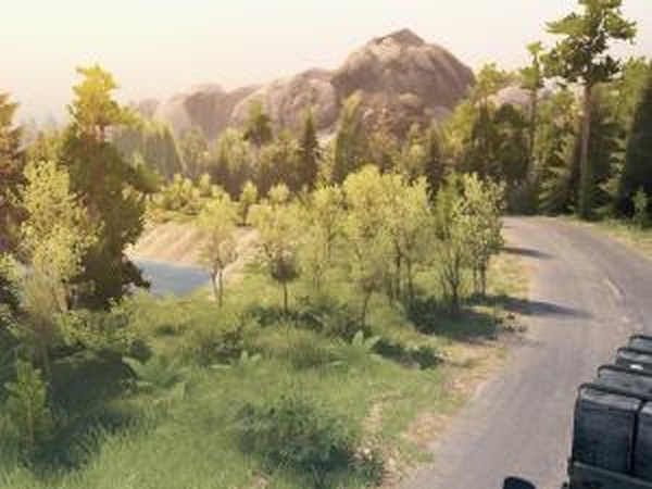 Карта «Перевалы»версия 1.0 для SpinTires (v03.03.16)