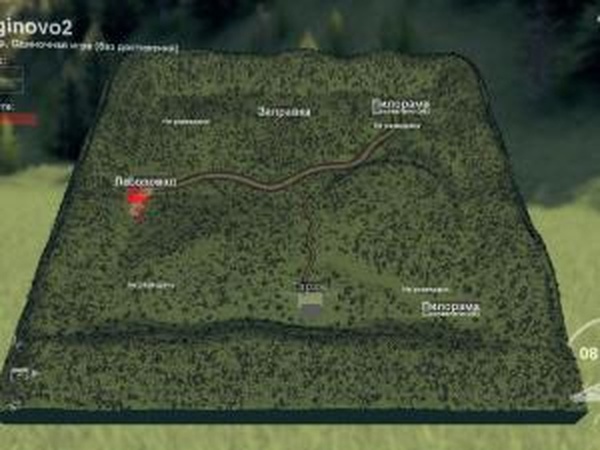 Карта «Логиново 2»версия 1.0 для SpinTires (v03.03.16)