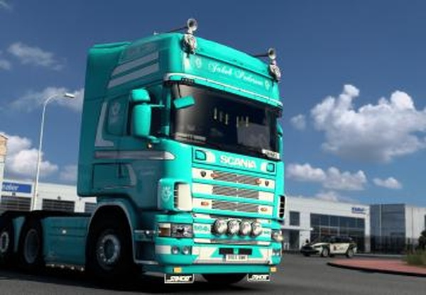 Scania R4 Jacob Pedersen skinверсия 1.0 для Euro Truck Simulator 2 (v1.40.x)