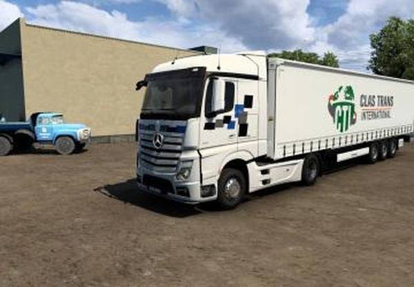 Комбо скин ClasTransверсия 1.0 для Euro Truck Simulator 2 (v1.40.x)