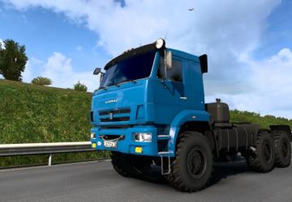 Kamaz 65221версия 1.3 для Euro Truck Simulator 2 (v1.40.x)
