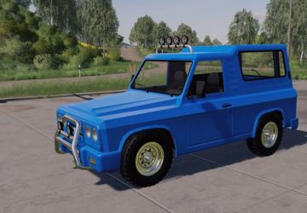 Aro 244 Politiaверсия 1.0.0.0 для Farming Simulator 2019 (v1.6.x)