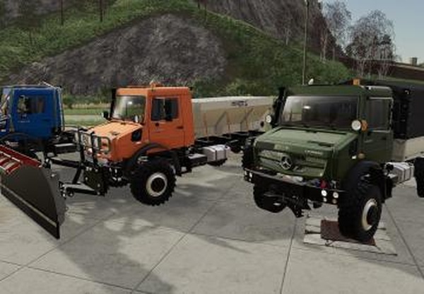 Winter Unimogверсия 1.1.8.9 для Farming Simulator 2019 (vv1.3.0.1)