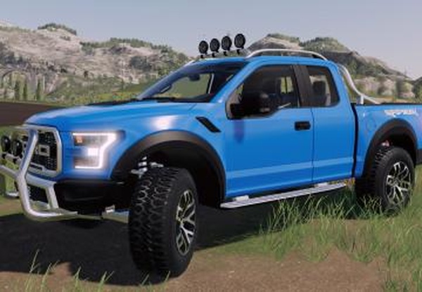 Ford F-150 SVT Raptor Politiaверсия 1.0.0.0 для Farming Simulator 2019 (v1.6.x)