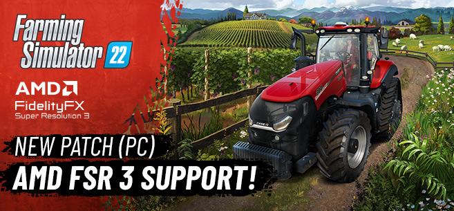 Farming Simulator 22 получила поддержку AMD FSR 3