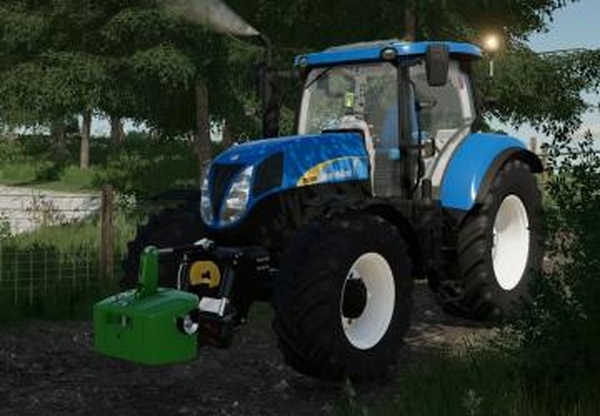 New Holland T6000 High Bonnet Seriesверсия 1.0.0.1 для Farming Simulator 2022