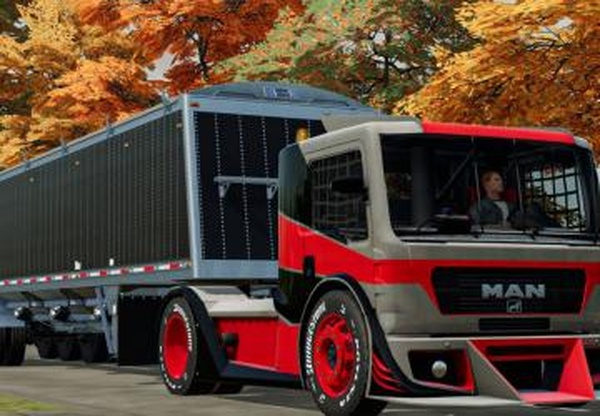 MAN TGS Formula Truckверсия 1.0.0.0 для Farming Simulator 2022