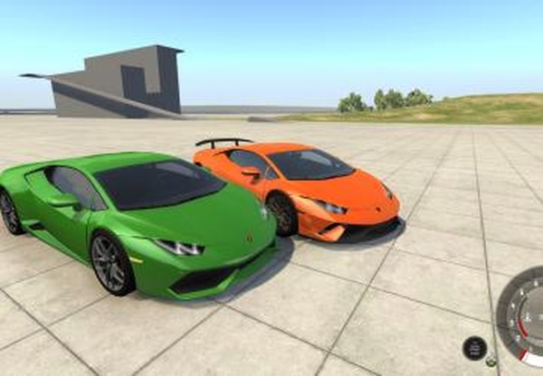Lamborghini Huracan LP 610-4 (DCT)версия 2.0 для BeamNG.drive (v0.13)