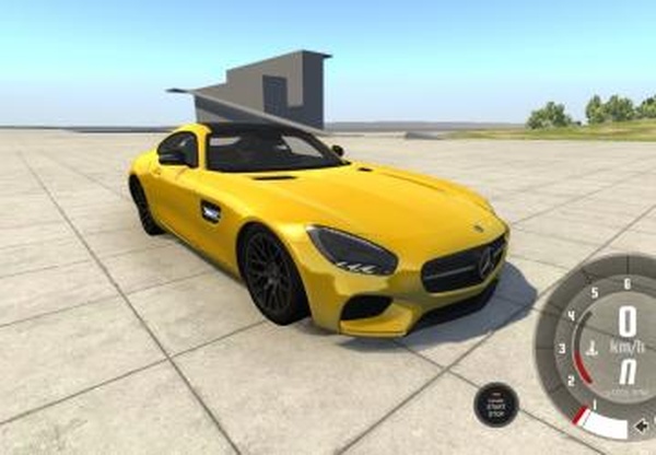 Mercedes-Benz AMG GTверсия 1.0 для BeamNG.drive (v0.13)