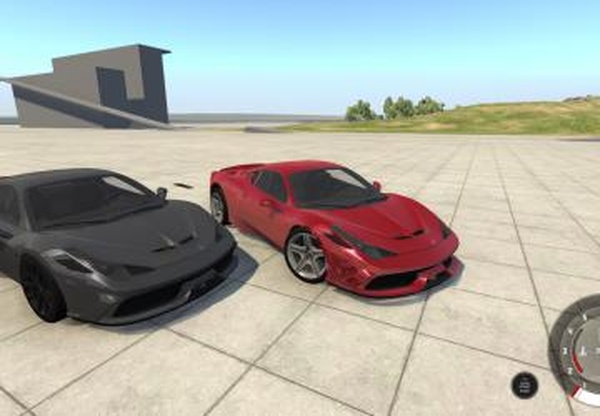 Ferrari 458 Specialeверсия 1.0 для BeamNG.drive (v0.13)