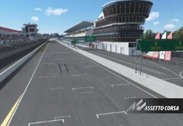 Bugatti Circuit Le Mansверсия 1.2 для Assetto Corsa