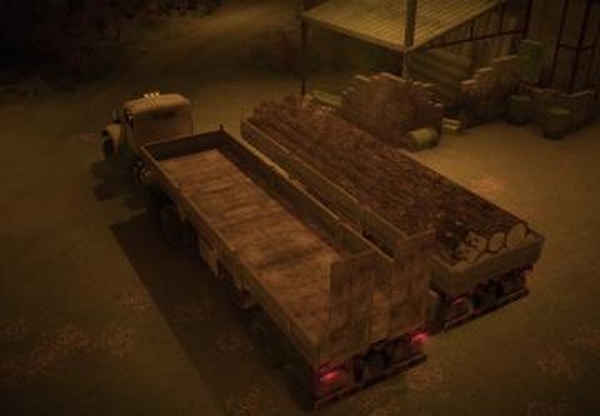 Полуприцеп-шаландаверсия 2.0 для Spintires: MudRunner (v18/05/21)