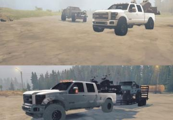Banks Special F350 Humz 2016версия 21.04.19 для Spintires: MudRunner (v18.10.18)