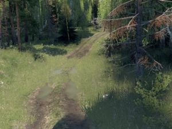 Карта «Река»версия 1.0 для SpinTires (v03.03.16)