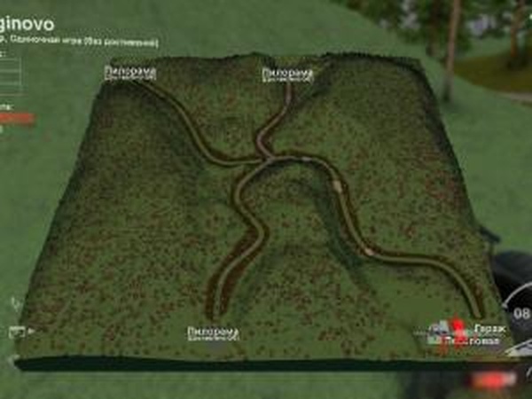 Карта «Логиново»версия 1.0 для SpinTires (v03.03.16)