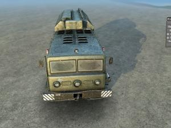 Текстуры «Блеск + вздутие краски + ремка» для МАЗ-535v1.0 для SpinTires (v03.03.16)