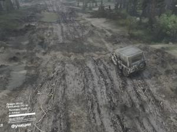 Текстуры: грязевая и лесная дорогиверсия 1.0 для SpinTires (v03.03.16)