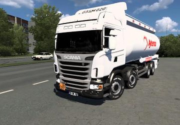 Scania R440 Tankerверсия 1.0 для Euro Truck Simulator 2 (v1.40.x)