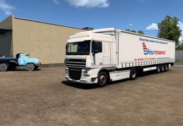 Комбо скин «ЭйрТрансс»версия 1.0 для Euro Truck Simulator 2 (v1.40.x)