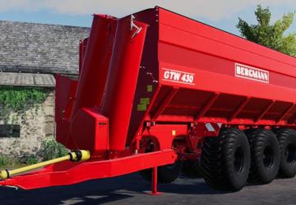 Bergmann GTW 430версия 2.2 для Farming Simulator 2019 (v1.6.0.0)