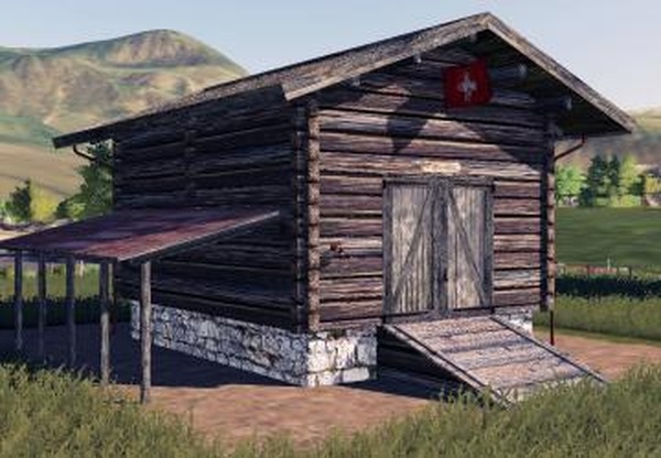 Swiss Hayloftверсия 1.0.0.0 для Farming Simulator 2019 (v1.6.0.0)