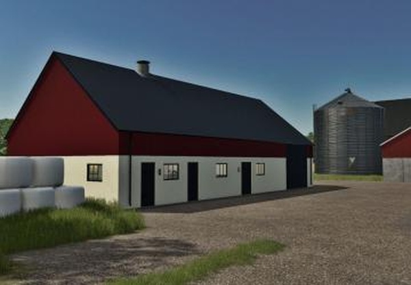 Old Swedish Cow Barnверсия 1.0.0.1 для Farming Simulator 2025