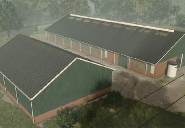 Cowshed 3+0версия 1.2.0.0 для Farming Simulator 2025