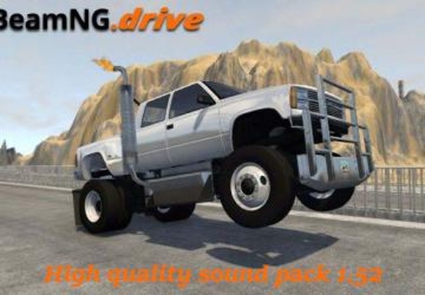 Complete high quality sound packверсия 1.52 для BeamNG.drive (v0.12)
