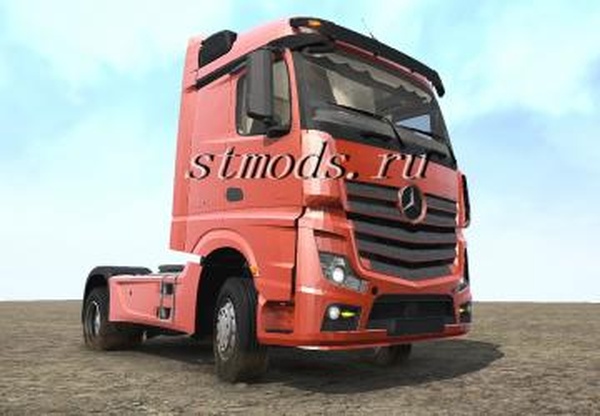 Mercedes Benz Actros 01версия 15.04.19 для Spintires: MudRunner (v19.11.18)