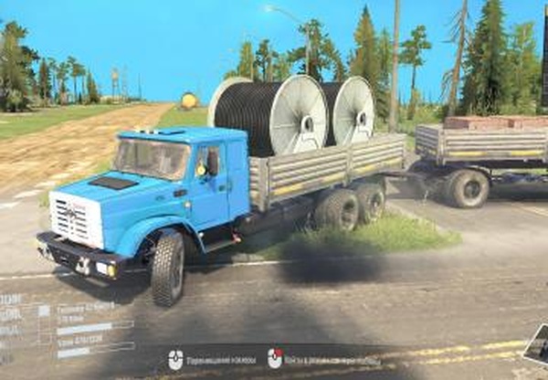 ЗИЛ-4340версия 1 для Spintires: MudRunner (v18.10.18)