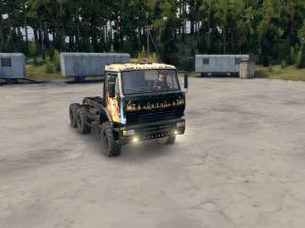 Текстура Камаз-6520/6522версия 1.0 для SpinTires (v03.03.16)