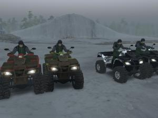 Квадроцикл Polarisверсия 0.1 для SpinTires (v03.03.16)