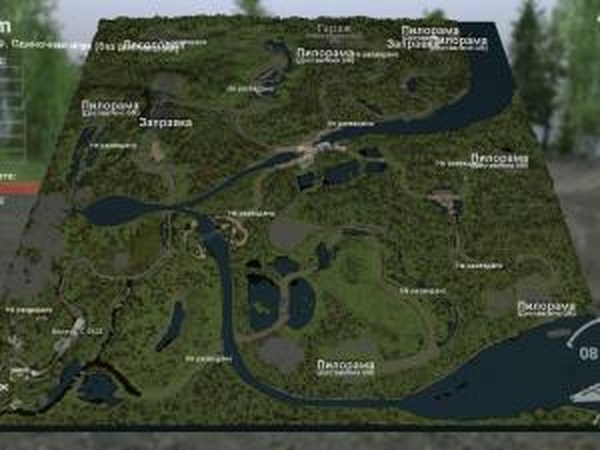 Карта «Bam»версия 1.1 для SpinTires (v03.03.16)