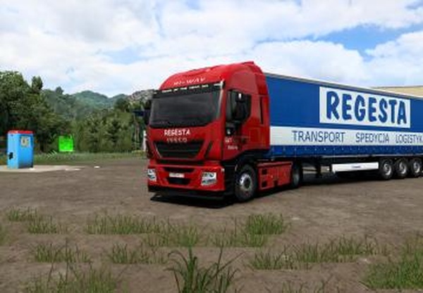Комбо скин  Regestaверсия 1.0 для Euro Truck Simulator 2 (v1.40.x)