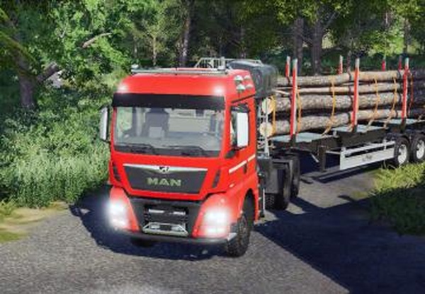 MAN TGX 26.600 Forstверсия 1.0.0.0 для Farming Simulator 2019 (v1.6.0.0)