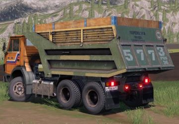 КамАЗ-5511версия 1.1.0.0 для Farming Simulator 2019 (v1.6.x)