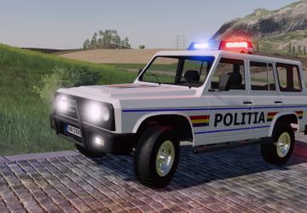 Aro 244 Politiaверсия 1.0.0.0 для Farming Simulator 2019 (v1.6.x)