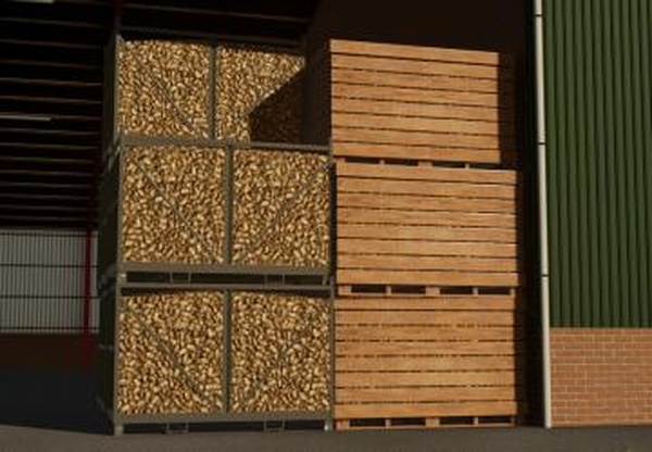 Metalbox And Woodboxверсия 2.0.0.0 для Farming Simulator 2022