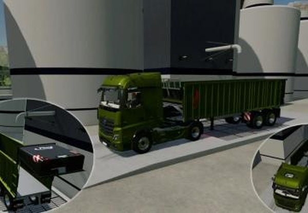 Fliegl ASS298 moving floor semi-trailerверсия 1.0.0.4 для Farming Simulator 2022