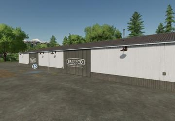 Pallet shedверсия 1.1.0.0 для Farming Simulator 2022