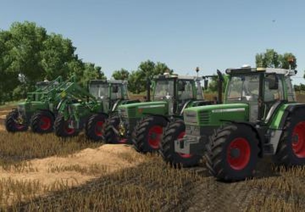 Fendt 500C Packверсия 1.0.0.0 для Farming Simulator 2025