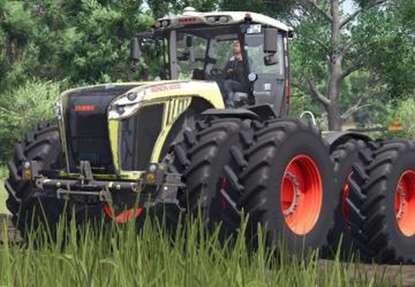 CLAAS XERION 4500-5000 Rust Editionверсия 1.0.0.0 для Farming Simulator 2025
