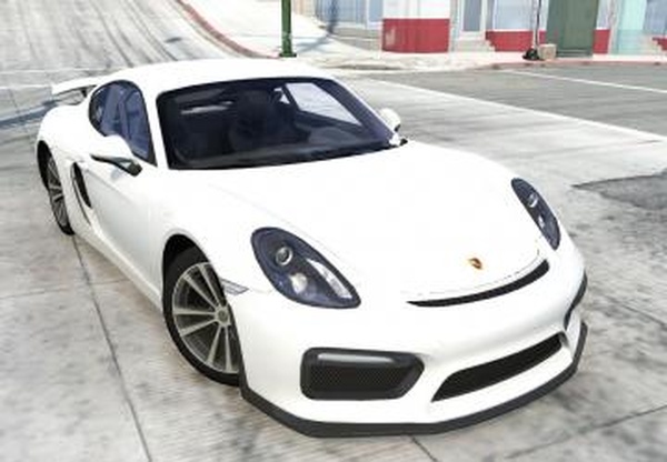 Porsche Cayman GT4 (981C) 2015версия 1.0 для BeamNG.drive (v0.11.x)