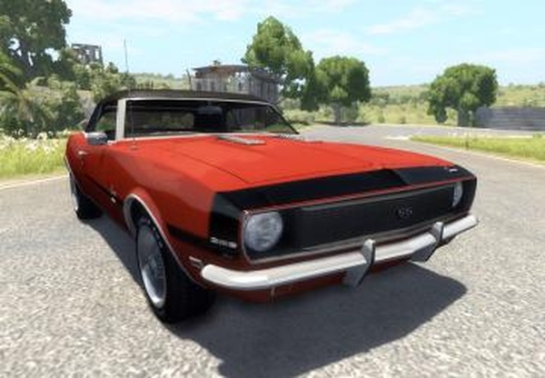 Chevrolet Camaro RS SS 396 1968версия 1.0 для BeamNG.drive (v0.11.x)