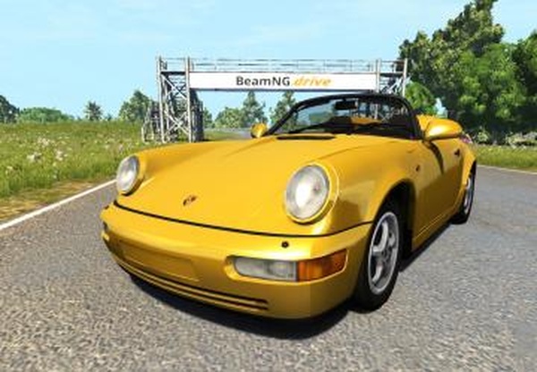 Porsche 911 Carrera 2 Speedsterверсия 1.0 для BeamNG.drive (v0.11.x)